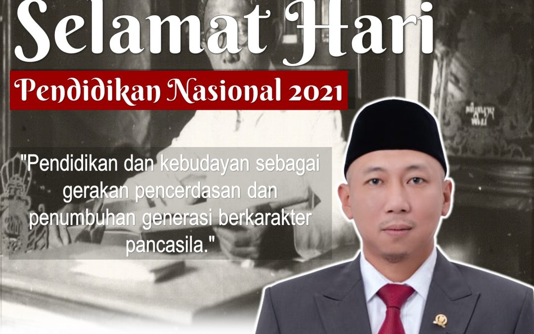 Ketua Fraksi Gerindra DPRD Lampung, Hardiknas Momentum Membangun Karakter Bangsa