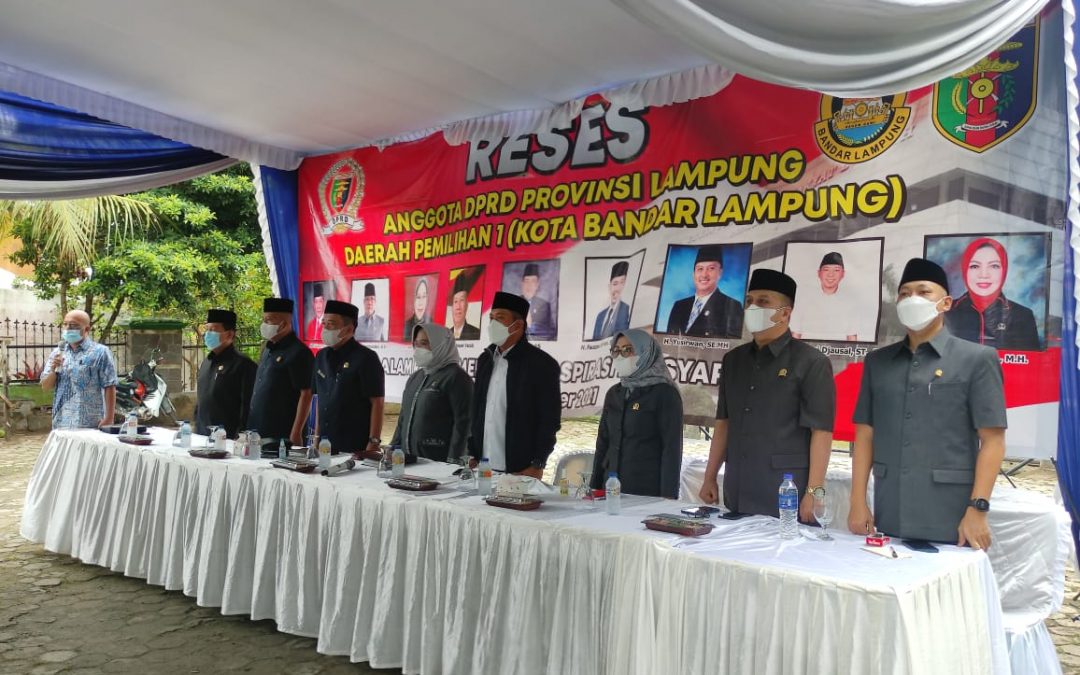Lampung Keluar dari PPKM Level 4, Anggota DPRD Lampung Mirza: Perkuat Vaksinasi
