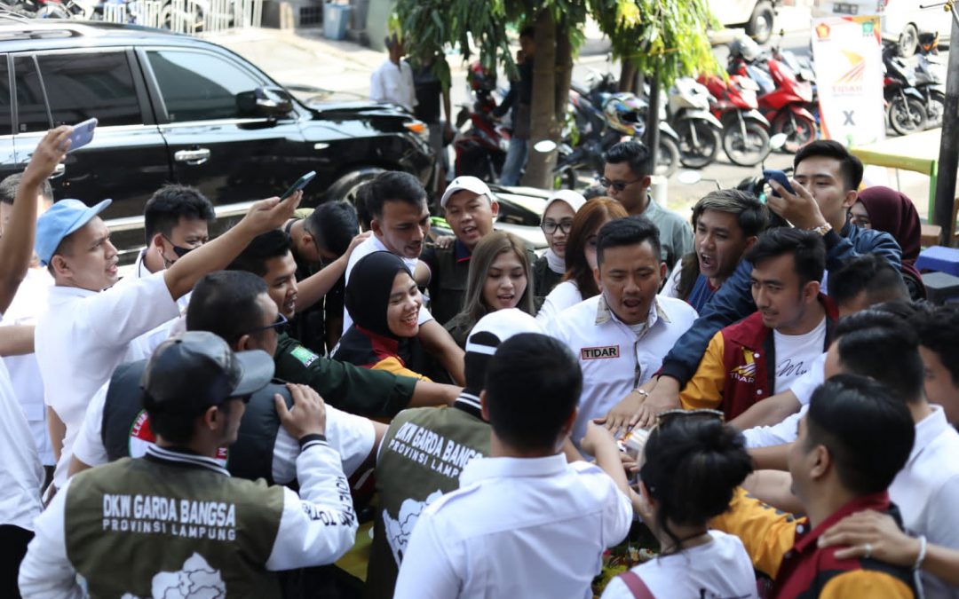 Nah Lho, Kader Muda Gerindra dan PKB Lampung Pacaran Disaksikan Dua Wabup
